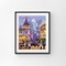 Fantasy City – Paint by Numbers Kit | DIY Painting | Canvas Art for Adults